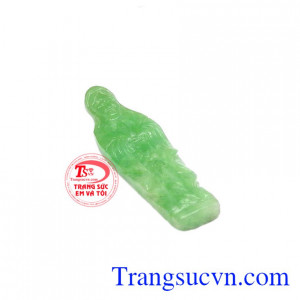 Mặt ngọc Đức Mẹ là sản phẩm được chế tác từ ngọc cẩm thạch thiên nhiên