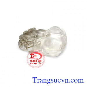 Mặt dây tỳ hưu thăng tiến giúp mang lại nhiều may mắn, sức khỏe cho người đeo