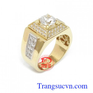Nhẫn nam vàng tây 10k đẳng cấp là sản phẩm rất được phái mạnh ưa chuộng, phù hợp nhiều phong cách thời trang khác nhau, tạo nên dấu ấn riêng cho người đeo