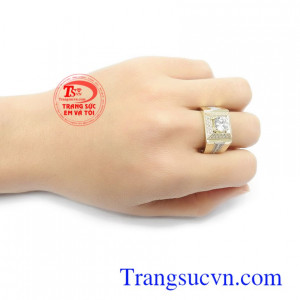 Nhẫn nam nhập khẩu uy tín, chất lượng, bảo hành 06 tháng