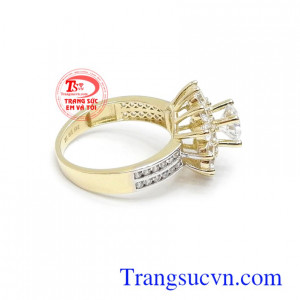 Nhẫn nữ nhập khẩu thời trang, sang trọng và quý phái