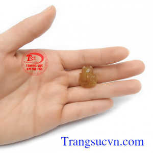 Mặt hồ ly thạch anh tóc thịnh vượng tài lộc