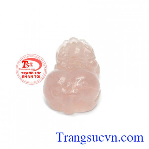 Tỳ hưu thạch anh hồng may mắn