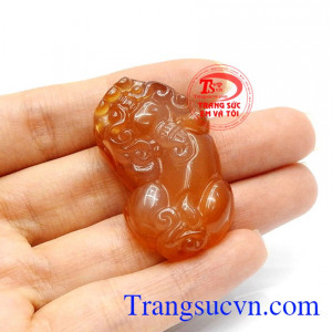 Tỳ hưu mã não an nhiên mang điều tốt lành đến cho chủ sở hữu