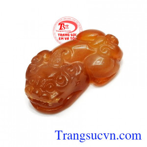 Tỳ hưu mã não an nhiên mang điều tốt lành đến cho chủ sở hữu