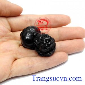 Mặt tỳ hưu thạch anh khói bách niên