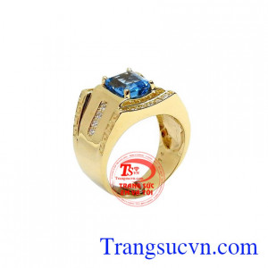 Nhẫn Nam Topaz Thời Trang là sản phẩm nhẫn nam topaz được các bạn nam ưa thích