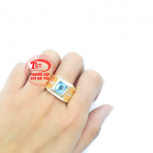 Nhẫn Nam Topaz Thời Trang