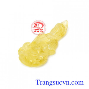 Phật bà thạch anh tóc hạnh phúc an nhiên