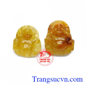 Đá thạch anh tóc vàng rất phù hợp với người mệnh kim, mệnh thổ