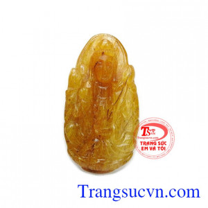 Mặt dây phật bà quan âm từ bi cứu khổ cầu mong bình an trên đường đời