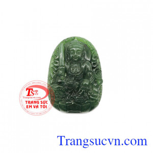 Phật bản mệnh Văn Thù Bồ Tát Nephrite