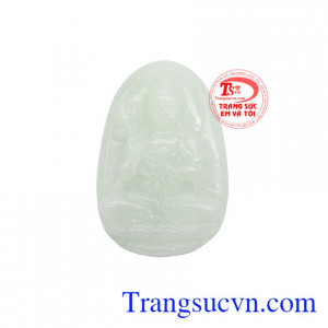 Mặt Đại Thế Chí Bồ Tát tuổi Ngọ làm từ ngọc cẩm thạch thiên nhiên