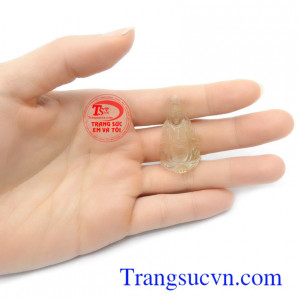 Mặt dây chuyền thạch anh tóc thiên nhiên