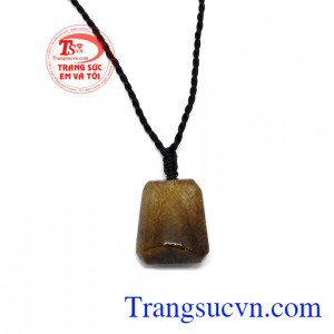 Mặt dây thạch anh tóc thịnh vượng, giao hàng nhanh trên toàn quốc