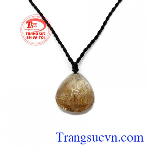 Mặt dây thạch anh tóc thành công, giao hàng nhanh trên toàn quốc