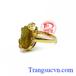 Nhẫn nữ tỳ hưu phát lộc, giao hàng nhanh trên toàn quốc