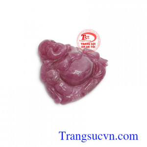 Mặt phật Di lặc ruby hoan hỉ là biểu tượng cho niềm hạnh phúc, thịnh vượng, tài lộc và vui vẻ nên rất được mọi người ưa chuộng