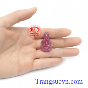 Mặt dây chuyền Ruby thiên nhiên bền đẹp, chất lượng, giao hàng toàn quốc.