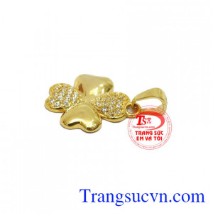 Mặt dây cỏ 4 lá đẹp, giao hàng nhanh trên toàn quốc