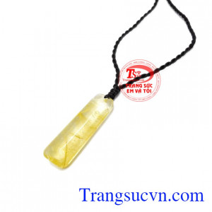 Trong thạch trị liệu thạch anh tóc vàng có khả năng cân bằng tâm lý, điều trị các bệnh về trầm cảm, suy nhược thần kinh