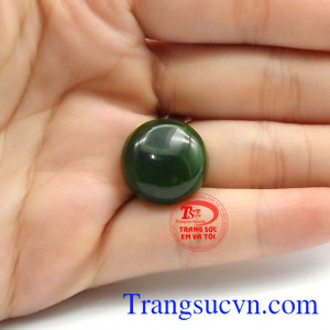 Mặt ngọc Nephrite thiên nhiên