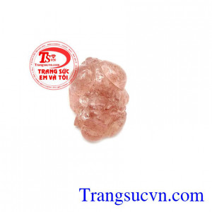 Tỳ hưu thạch anh dâu hồng.