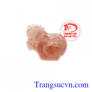  Đá thạch anh dâu có thể cải thiện chức năng đường tiêu hóa, giúp tuần hoàn máu và giải tỏa căng thẳng.