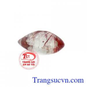 Mặt đá thạch anh đỏ thiên nhiên.