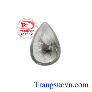 Mặt đá thạch anh tóc đen.