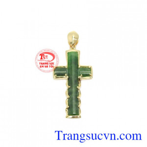 Mặt dây thánh giá cẩm thạch