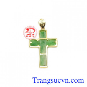 Mặt dây thánh giá cẩm thạch tinh tế mang đến cho người dùng sản phẩm hoàn hảo và sang trọng.