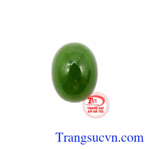 Mặt Nephrite cao cấp được chế tác từ ngọc Nephrite thiên nhiên chuẩn có giấy kiểm định được trung tâm kiểm định cấp.