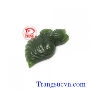 Mặt hồ ly nephrite hạnh phúc bình an