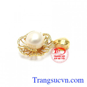 Mặt dây ngọc trai san hô đẹp, bảo hành 12 tháng, giao hàng nhanh trên toàn quốc