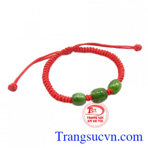 Dây tết Nephrite phú quý