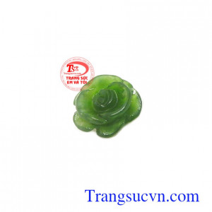 Mặt ngọc bích phù hợp làm mặt dây chuyền, hoa tai, mặt nhẫn đeo đẹp, thời trang