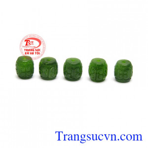 Mặt Ngọc Nephrite, có giấy kiểm định đá thiên nhiên