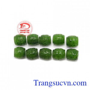 Nephrite thiên nhiên đem lại may mắn cho người đeo