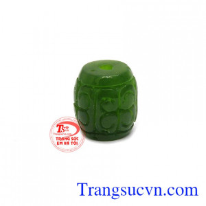 Lu Thống Nephrite May Mắn là chạm khắc từ đá nephrite thiên nhiên nhiên