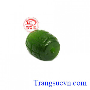 Lu Thống Nephrite May Mắn được chế tác từ ngọc cẩm thạch thiên nhiên