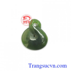 Mặt ngọc nephrite an nhiên bền đẹp, chất lượng, màu sắc độc đáo