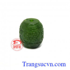 Lu Thống Nephrit Phát Lộc là sản phẩm ngọc nephrite thiên nhiên mang lại nhiều may mắn, sức khỏe cho người đeo