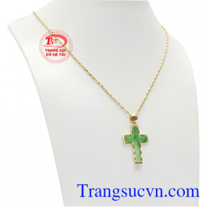 Bộ trang sức thánh giá cẩm thạch tinh tế mang đến sự sang trọng đẳng cấp cho người dùng. 