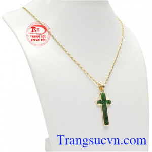 Bộ trang sức thánh giá cẩm thạch yêu thương là món quà ý nghĩa dành tặng cho người thân và bạn bè. 