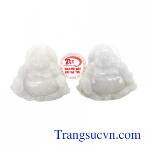 Mặt Di Lặc Cẩm Thạch Tài Lộc