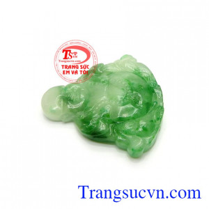 Phật di lặc được chế tác từ ngọc cẩm thạch mang đến may mắn, tài lộc và sức khỏe