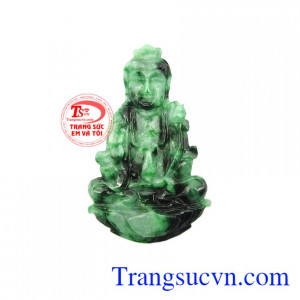 Mặt Jadeite Phật quan âm là sản phẩm được chạm khắc công nghệ cao từ ngọc cẩm thạch thiên nhiên đảm bảo chất lượng