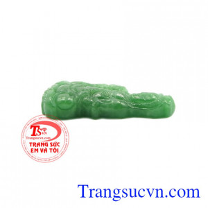 Mặt Phật Quan Âm cẩm thạch phúc lộc có thể làm mặt dây chuyền,