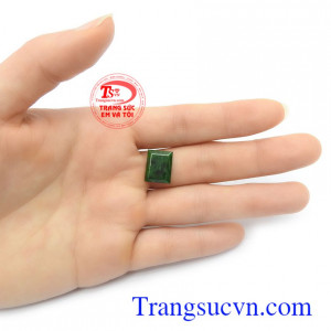 Mặt ngọc phỉ thúy thiên nhiên tinh xảo, sắc nét
